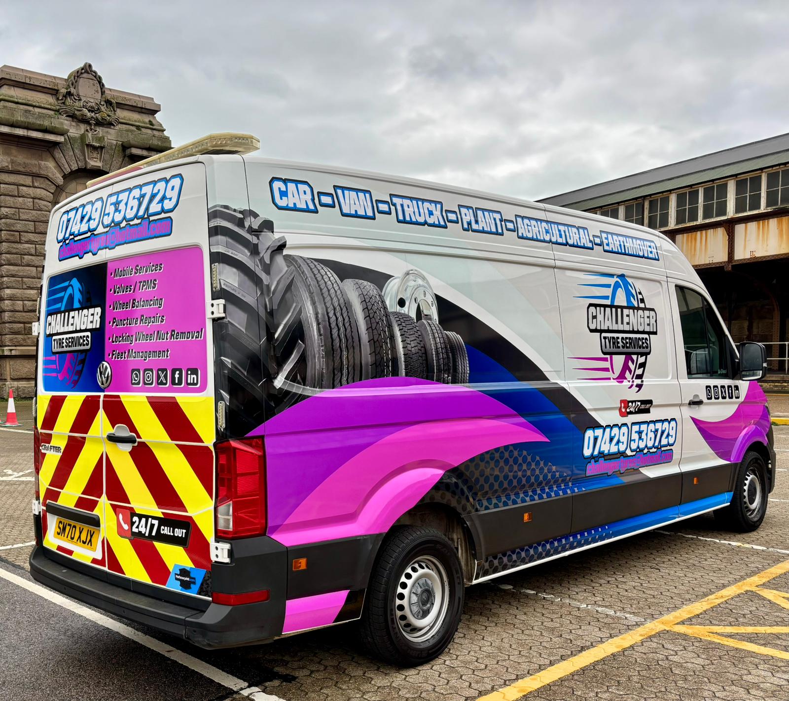 Challenger Tyre Services Mobile Van